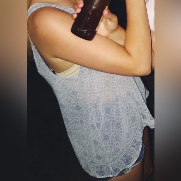 Sheer Flowy Boho Tank from Boutique - Picture 5 of 5